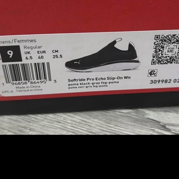 Soft ride Puma black pro echo size 9 - Picture 4 of 4
